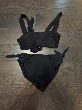 Xhilaration Black Bikini Set